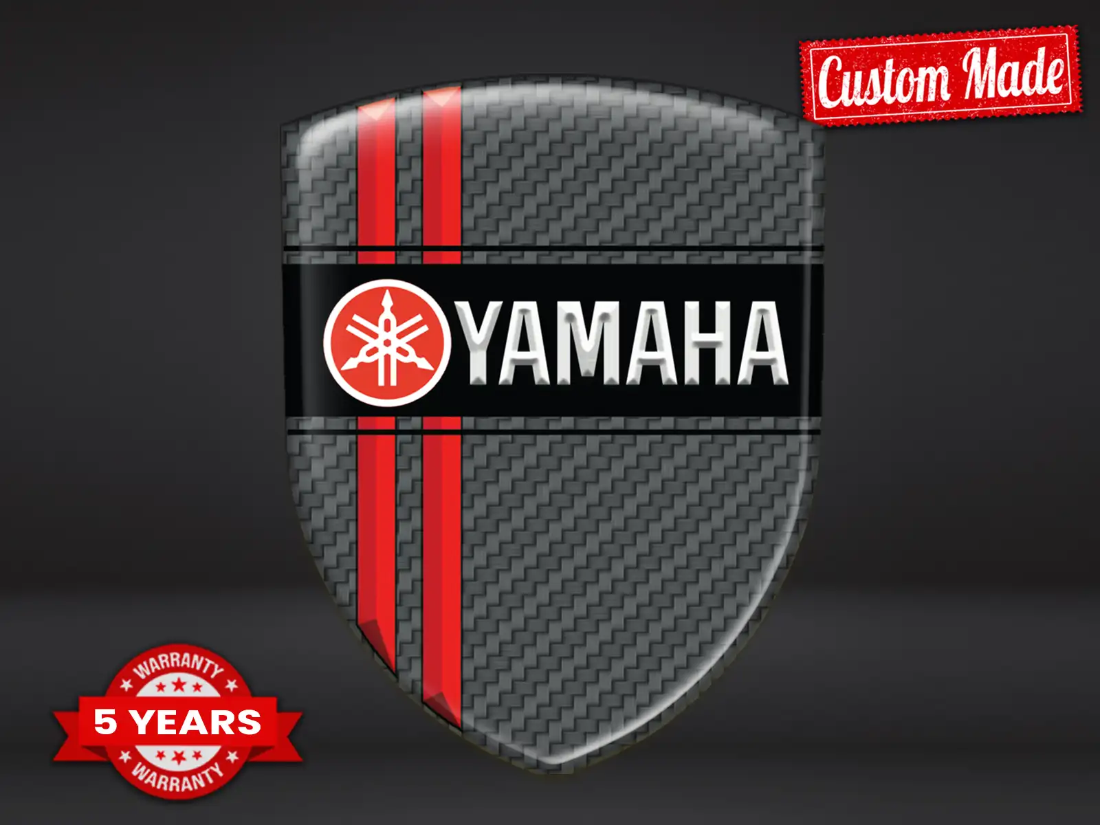 Yamaha Emblèmes Tous Modèles Entreprise Max Solides Version